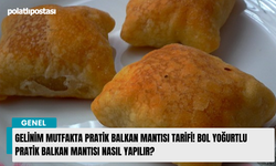 Gelinim Mutfakta Pratik Balkan mantısı tarifi! Bol yoğurtlu Pratik Balkan mantısı nasıl yapılır?