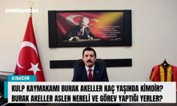 Kulp Kaymakamı Burak Akeller kaç yaşında kimdir? Burak Akeller aslen nereli ve görev yaptığı yerler?