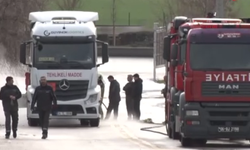 Ankara'da tankerdeki gaz sızıntısı paniğe neden oldu