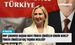 MHP Çukurova Başkan Adayı Firdevs Cingözler kimdir nereli? Firdevs Cingözler kaç yaşında mesleği?