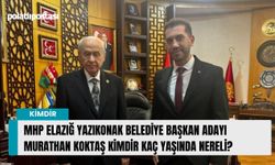 MHP Elazığ Yazıkonak Belediye Başkan Adayı Murathan Koktaş kimdir kaç yaşında nereli?