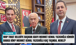 MHP Tokat Belediye Başkanı Adayı Mehmet Kemal Yazıcıoğlu kimdir babası kim? Mehmet Kemal Yazıcıoğlu kaç yaşında, nereli?