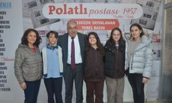 Öğrenciler hem sordu hem öğrendi: Polatlı İmamhatip Ortaokulu 6-D sınıfından Gazeteci Aykut Kaya'yla röportaj
