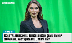 Sözcü Tv Sabah Kahvesi sunucusu Begüm Çamlı kimdir? Begüm Çamlı kaç yaşında evli li mi eşi kim?
