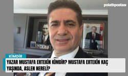 Yazar Mustafa Ertekin kimdir? Mustafa Ertekin kaç yaşında, aslen nereli?