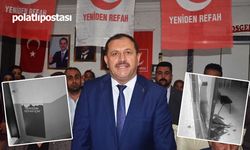 Yeniden Refah Partisi Polatlı seçim bürosuna saldırı!