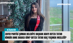 Zafer Partisi Şırnak Belediye Başkan adayı Beyza Tatar kimdir anne babası kim? Beyza Tatar kaç yaşında mesleği?