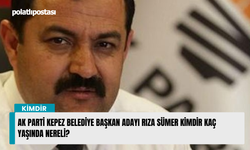 AK Parti Kepez Belediye Başkan Adayı Rıza Sümer kimdir kaç yaşında nereli?