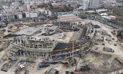 Ankara'da 45 bin kişilik stadyumun yapımı devam ediyor