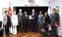 ATO Başkanı Baran, Bangladeş Büyükelçisi Haq'ı ağırladı