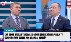 CHP Genel Başkan Yardımcısı Gökan Zeybek kimdir? Halk Tv konuğu Gökan Zeybek kaç yaşında, nereli?