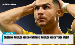 Cristiano Ronaldo neden oynamadı? Ronaldo neden yedek kaldı?