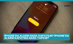 iPhone'da Alarm Nasıl Kapatılır? iPhone'da Alarm Kapatma Nasıl Yapılır?