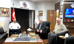 Kemaliye Kültür ve Kalkındırma Derneği heyeti, ATO Başkanı Baran’a ziyarette bulundu