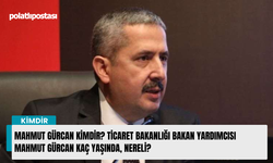 Mahmut Gürcan kimdir? Ticaret Bakanlığı Bakan Yardımcısı Mahmut Gürcan kaç yaşında, nereli?