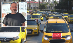 Oğuz Erge Mersin'de 450 taksicinin düzenlediği konvoyla anıldı