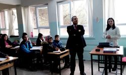 Polatlı Kaymakamı Murat Bulacak 13 Eylül Ortaokulu'nu ziyaret etti