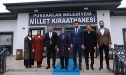Pursaklar Belediye Başkanı Çetin’den Alev Alatlı Millet Kıraathanesi'ne ziyaret
