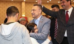 Ak Partili Fuat Oktay ve Başkan Oğuz Yozgatlılar Yardımlaşma derneğinde bir araya geldi