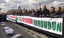 Ankara Filistin Dayanışma Platformundan basın açıklaması