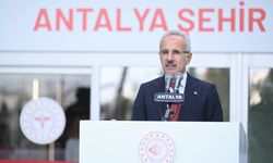 Bakan Uraloğlu, Antalya Şehir Hastanesi ve Bağlantı Yolları Açılış Töreni’nde konuştu
