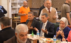 MHP ve Ak Partili üyeler iftar yemeğinde bir araya geldi