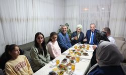Cumhurbaşkanı Erdoğan iftarda bir vatandaşın misafiri oldu