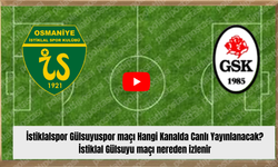 İstiklalspor Gülsuyuspor maçı Hangi Kanalda Canlı Yayınlanacak? İstiklal Gülsuyu maçı nereden izlenir
