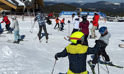 Kartalkaya’da kayak sezonu kapandı