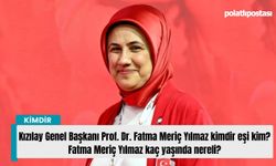 Kızılay Genel Başkanı Prof. Dr. Fatma Meriç Yılmaz kimdir eşi kim? Fatma Meriç Yılmaz kaç yaşında nereli?
