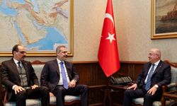 Milli Savunma Bakanı Güler, Dışişleri Bakanı Fidan ve MİT Başkanı Kalın görüştü