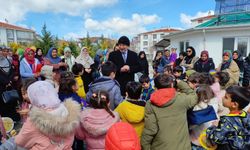 Polatlı’da diyanet çocuk evi öğrencilerinden ramazan yürüyüşü