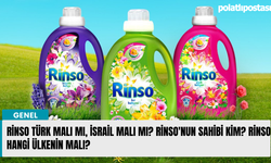 Rinso Türk malı mı, İsrail malı mı? Rinso'nun sahibi kim? Rinso hangi ülkenin malı?