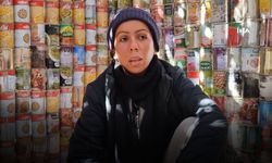 Savaş koşullarında yaşam mücadelesi! Yaklaşık 3 bin konserve kutudan ev yaptı