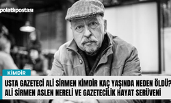 Usta Gazeteci Ali Sirmen kimdir kaç yaşında neden öldü? Ali Sirmen aslen nereli ve gazetecilik hayat serüveni