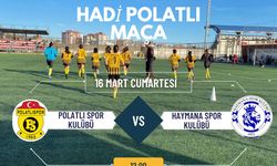 Polatlıspor Kadın Futbol takımı lider Haymana ile karşılaşacak