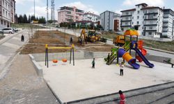 Akyurt'ta parklar yenileniyor