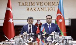 Bakan Yumaklı, Azerbaycan Tarım Bakanı Memmedov ile görüştü