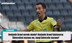 Benjamin Brand nerede okudu? Benjamin Brand Galatasaray Üniversitesi mezunu mu, hangi üniversite mezunu?