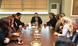 CHP Akyurt ilçe teşkilatından yeni başkana ziyaret
