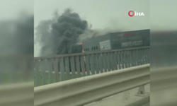 Ankara sanayi bölgesinde korkunç yangın