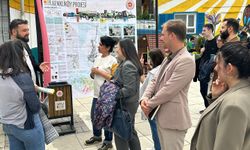 Gazi Üniversitesi akademisyenleri ve öğrencileri ‘Renkli Köy’ projesini inceledi