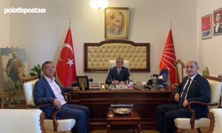 Kalecik Belediye Başkanı Satılmış Karakoç'dan CHP TBMM Grup Başkanvekilleri Murat Emir ve Gökhan Günaydın'a ziyaret