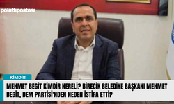 Mehmet Begit kimdir nereli? Birecik Belediye Başkanı Mehmet Begit, DEM Partisi'nden neden istifa etti?