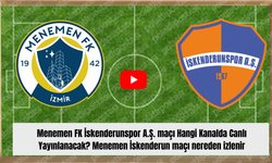 Menemen FK İskenderunspor A.Ş. maçı Hangi Kanalda Canlı Yayınlanacak? Menemen İskenderun maçı nereden izlenir