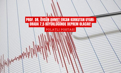 Prof. Dr. Övgün Ahmet Ercan korkutan uyarı: Orada 7,5 büyüklüğünde deprem olacak!