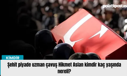 Şehit piyade uzman çavuş Hikmet Aslan kimdir kaç yaşında nereli?
