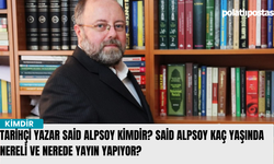 Tarihçi Yazar Said Alpsoy kimdir? Said Alpsoy kaç yaşında nereli ve nerede yayın yapıyor?