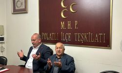 Alparslan Türkeş, MHP Polatlı ilçe başkanlığında dualar ile anıldı