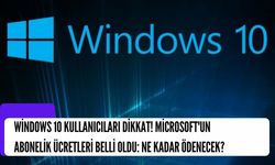 Windows 10 Kullanıcıları Dikkat! Microsoft'un Abonelik Ücretleri Belli Oldu: Ne Kadar Ödenecek?